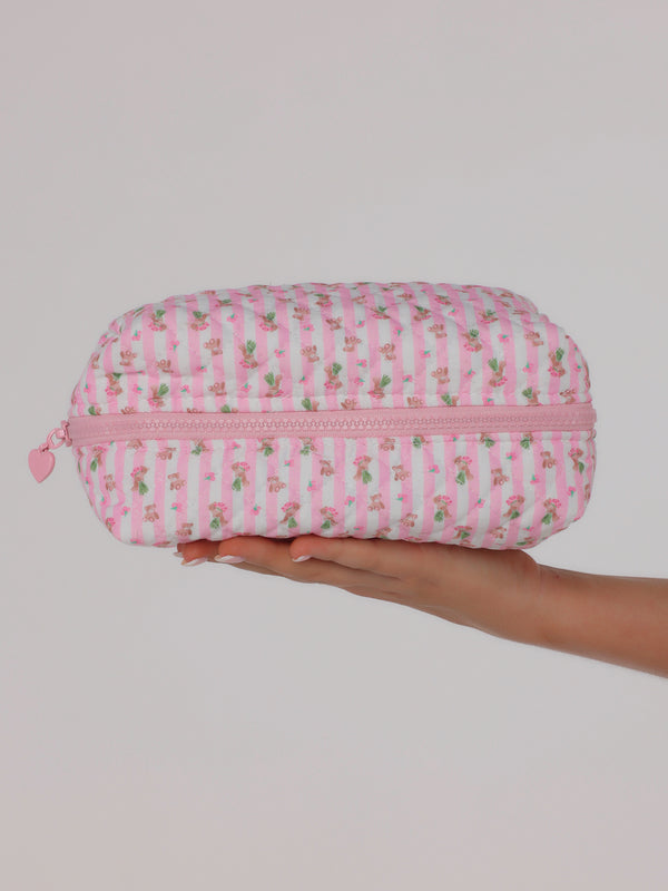QUILTED POUCH - POSY
