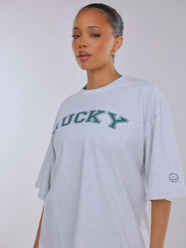 LUCKY OVERSIZE TEE