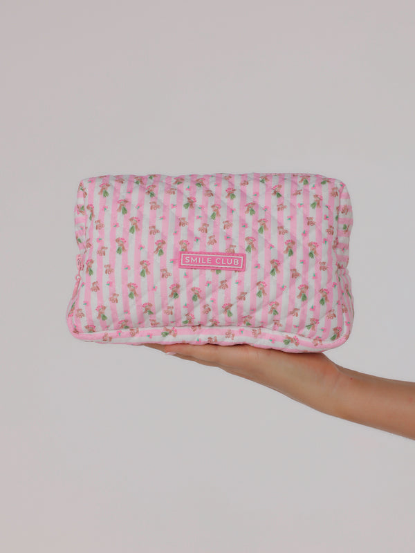 QUILTED POUCH - POSY